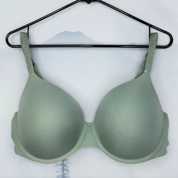 Victoria's Secret T-Shirt Push Up Full Coverage Green 40DD Bra - Picture 2 of 14
